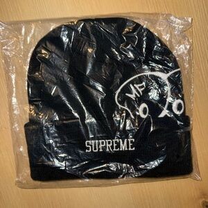 Supreme MF DOOM Black Beanies
